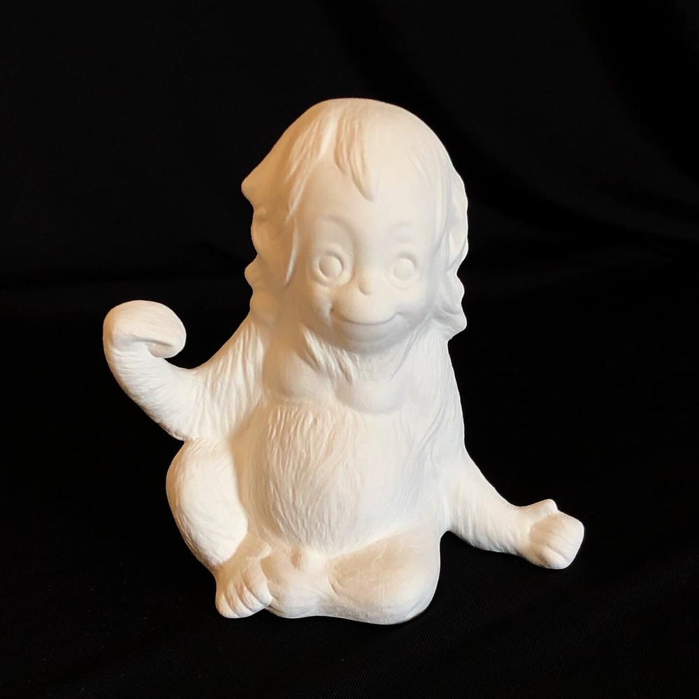Orangutan - Ceramic Bisque Ready to Paint
