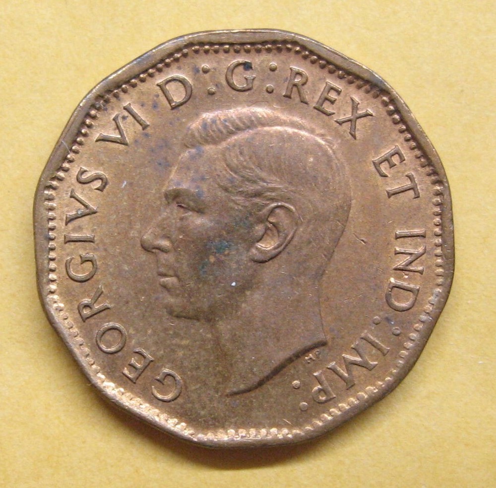 1943 Canada 5 cent Take a Look