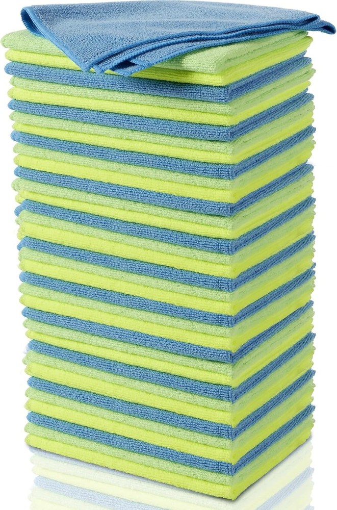 Microfiber Towel Cleaning Cloths, 36 Pack, Assorted, 737