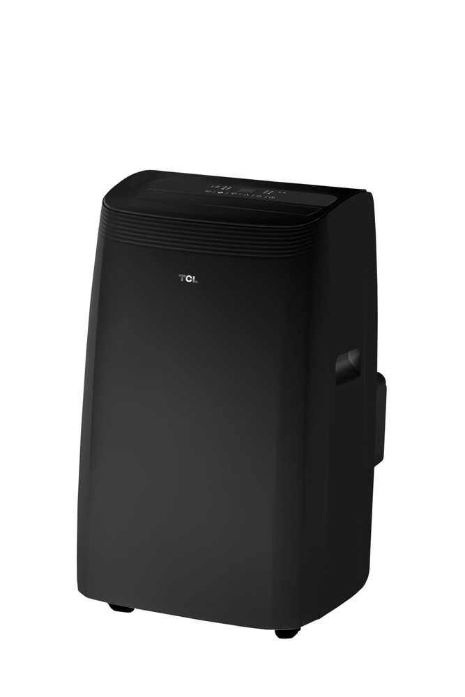 TCL 10,000 BTU Smart Portable Air Conditioner with Fan and Dehumidifier, Black,