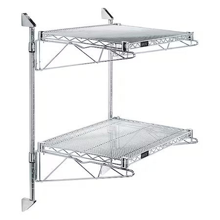 QUANTUM STORAGE SYSTEMS WC34-CB1472C Wire Cantilever, 14 in Overall Depth