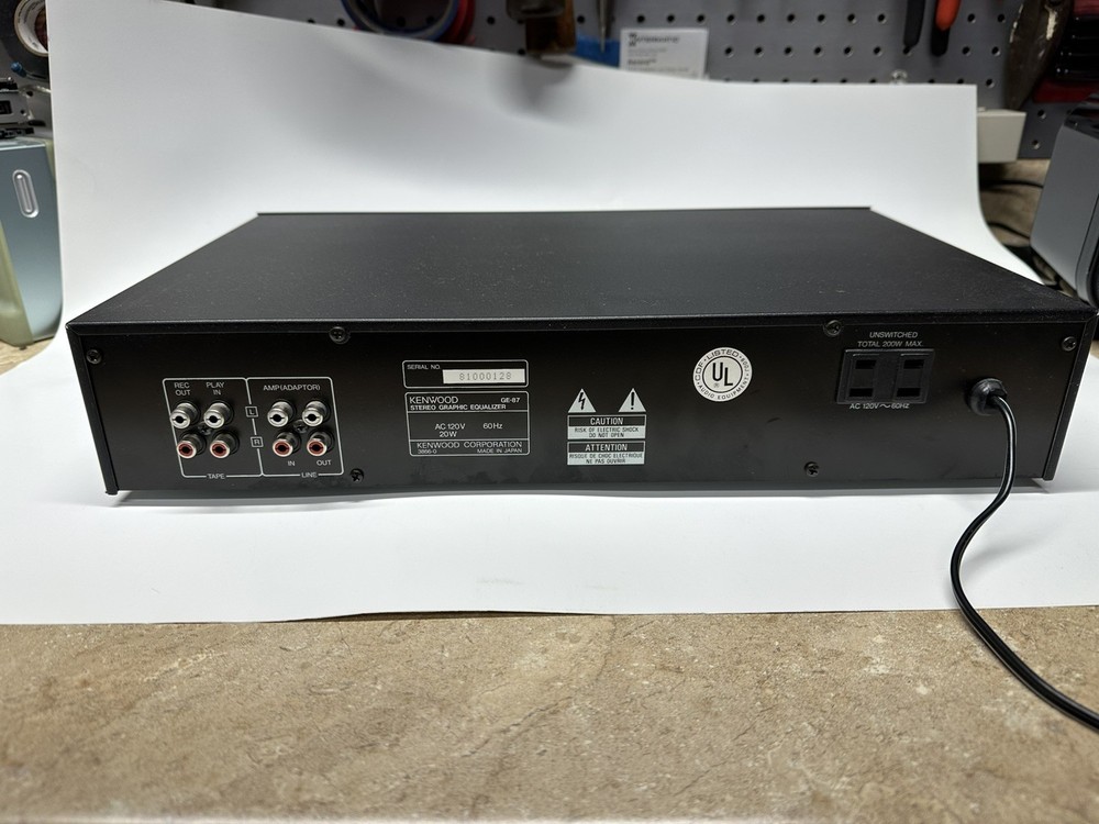 Kenwood Graphic Equalizer GE-87