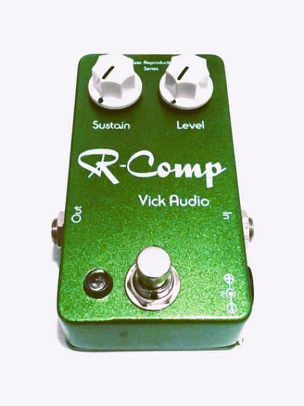 Vick Audio R-Comp Compressor Guitar Effects Pedal