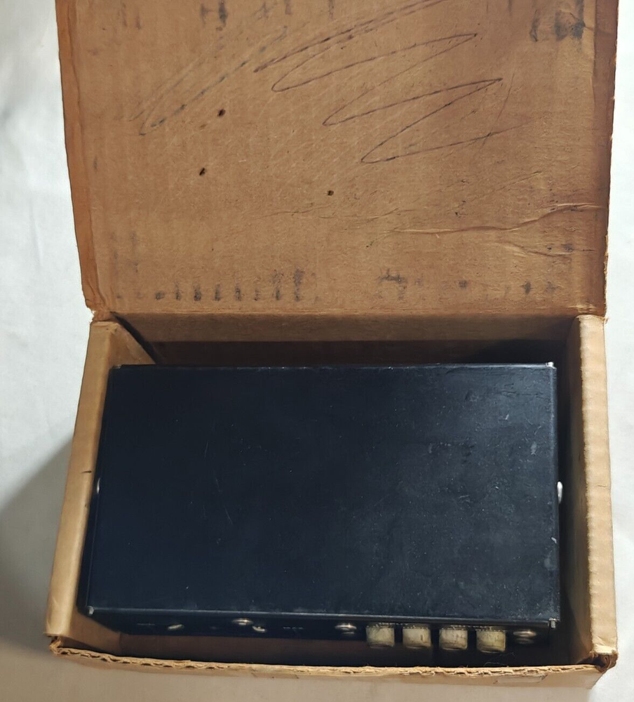 Rhoades Teledapter Model TE-200- Television To Stereo Matching Adapter