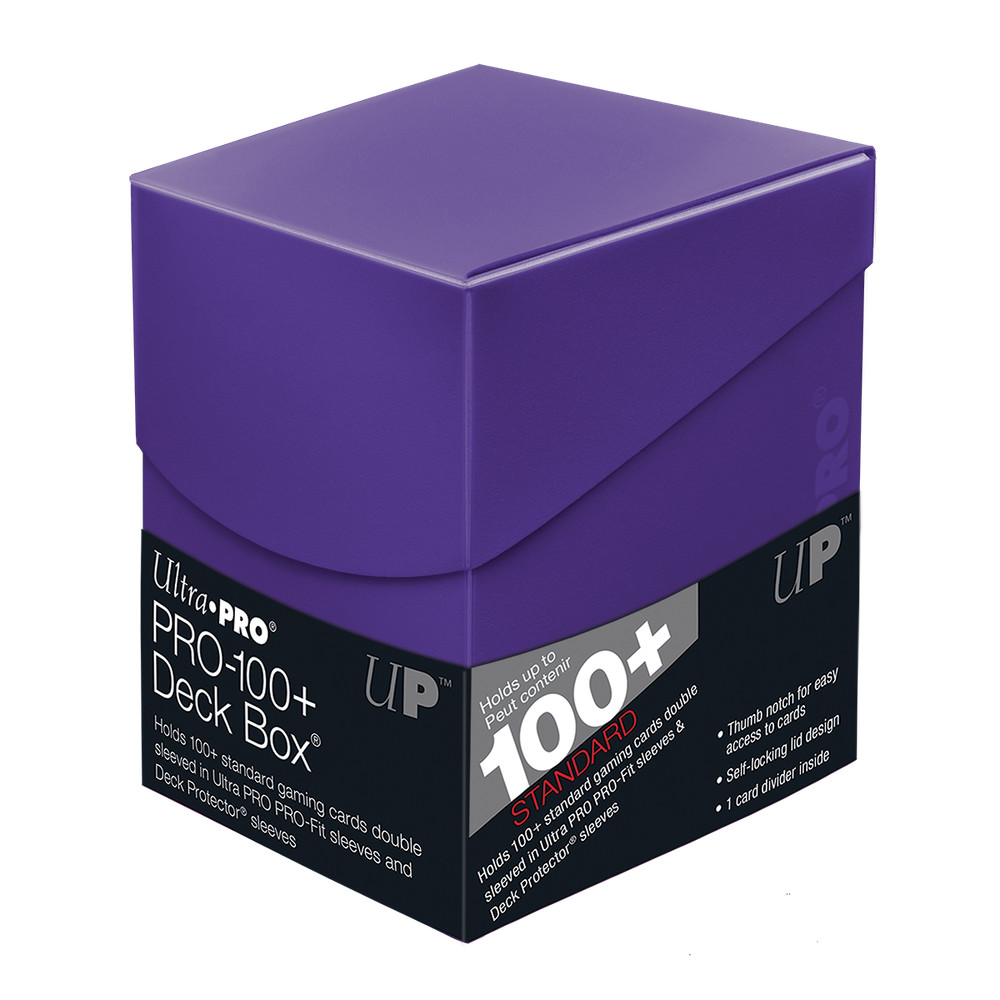 1 Ultra PRO Eclipse Pro-100+ Royal Purple Deck Box