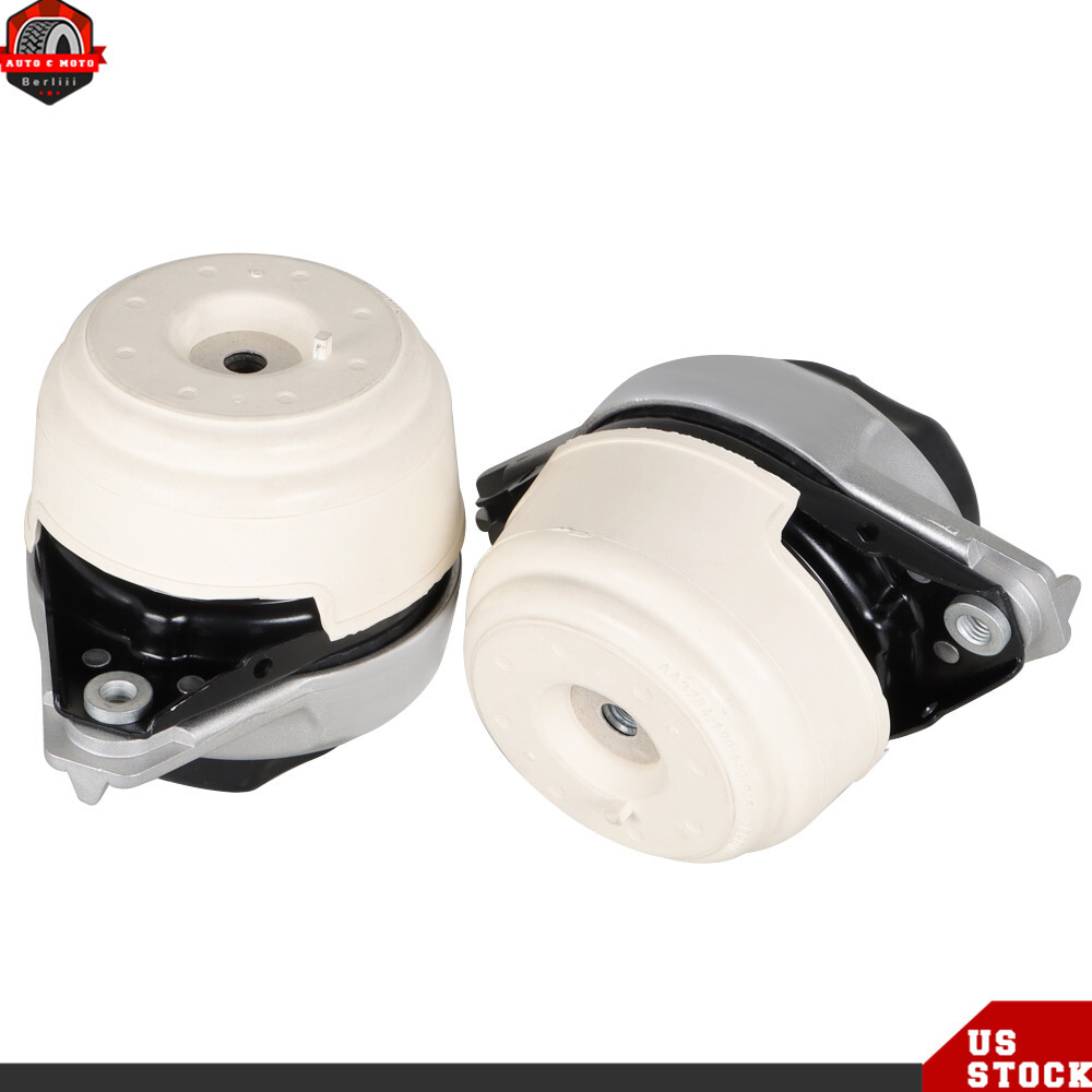 2 × Left & Right Engine Motor Mount For Mercedes-Benz ML350 2012 2013 2014 2015