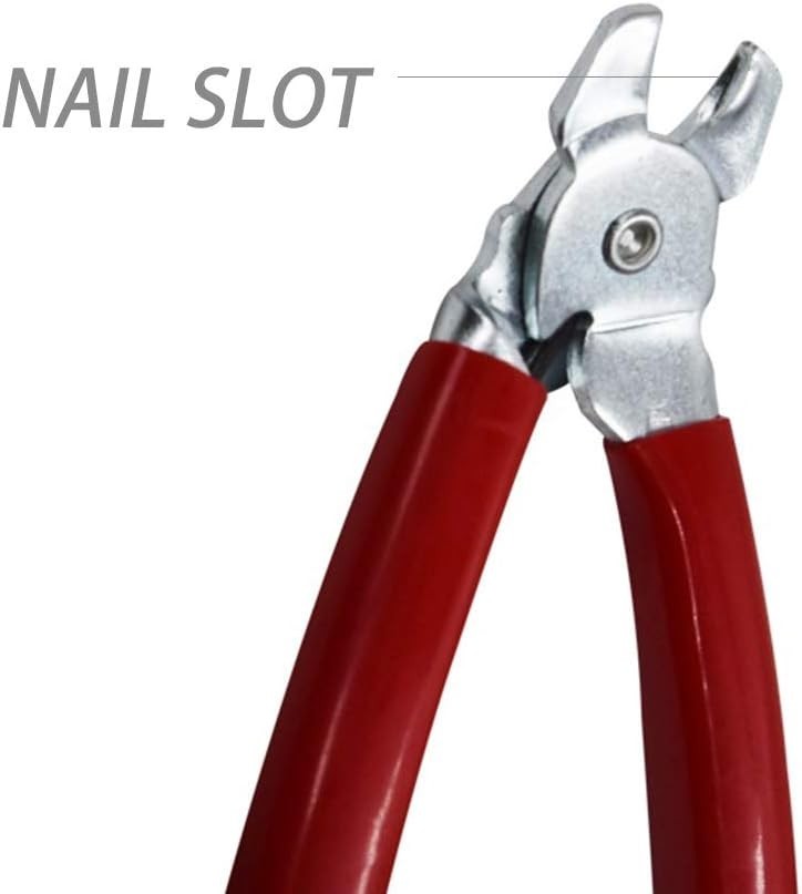 Spring-Loaded Hog Ring Tool Kit with 500 Galvanized Rings for Easy Installation