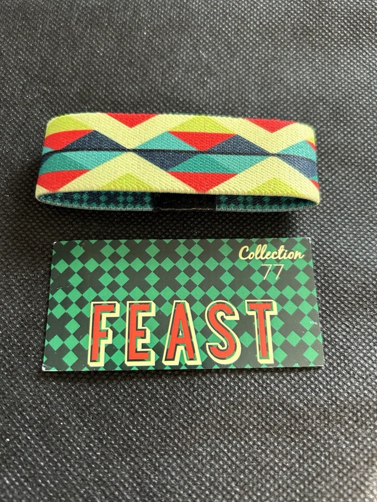 Zox - Feast Zox Strap Reversible Wristband WHITE STITCH