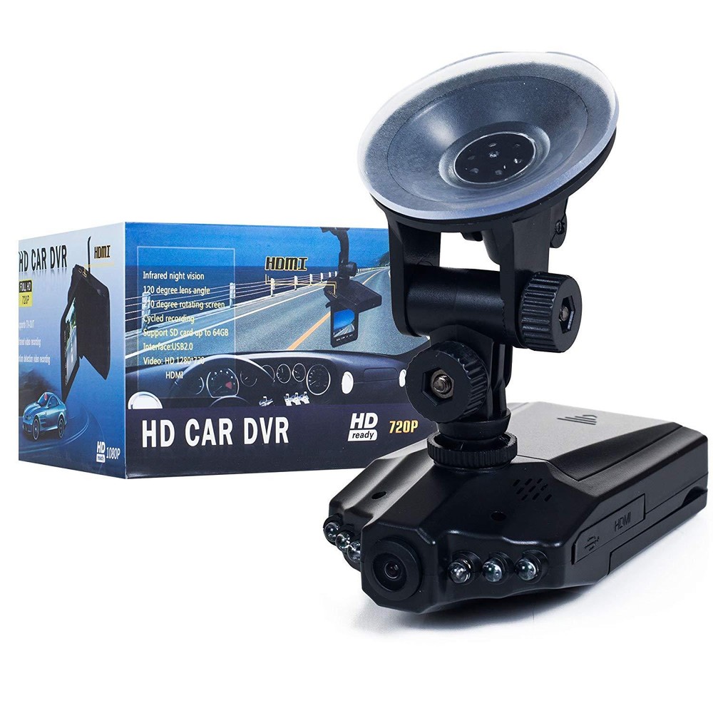 Stalwart (72-24CBB) Car Security Camera DVR with 4GB SD Card-HDMI