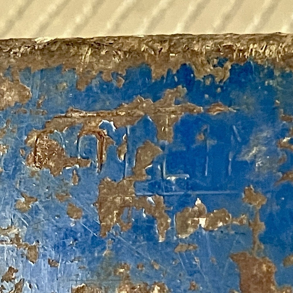 Possibly a Collins Axe Head Michigan Pattern Original Blue Paint