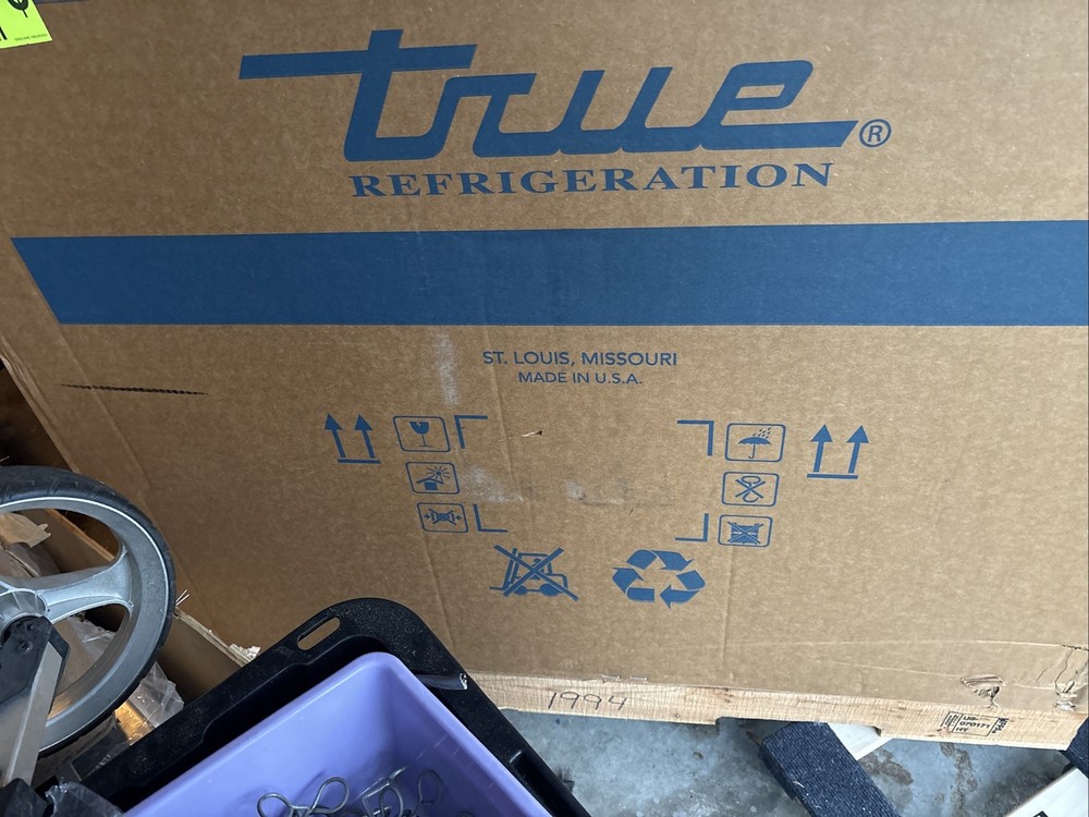 True worktop  Refrigerator 2 Door 48”
