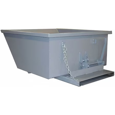 Self-Dumping Hopper, 20.3 Cu. Ft. Cap., 7577Lpgray
