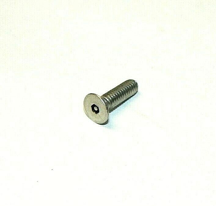 #8/32 X 5/8" Flat Head Socket-Pin Security S/S Machine Screws - 25 Pcs.