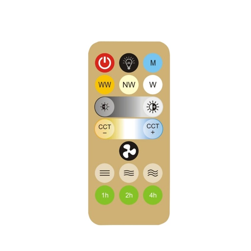 Adjust Speed Timing Remote Control Replacement for E27 Ceiling Fan Light