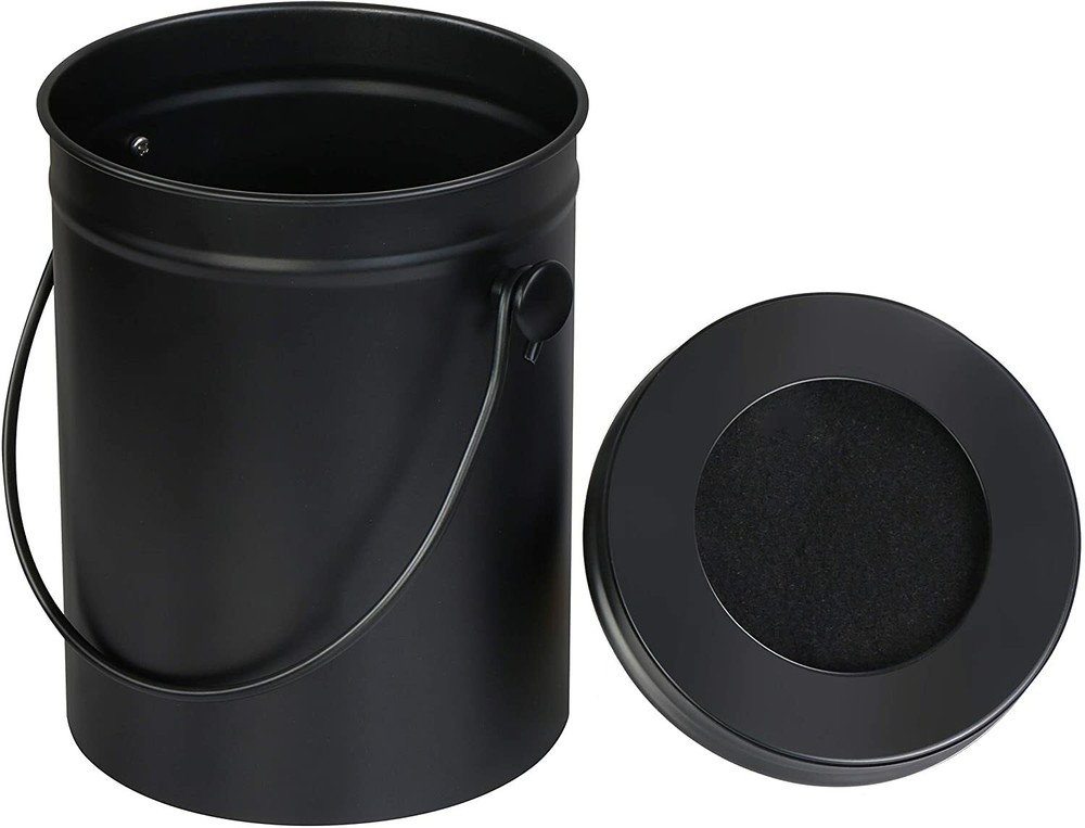 Compost Bin with Lid and 1.3 Gallon Compose Spare Charcoal Filter Utopia Kitchen