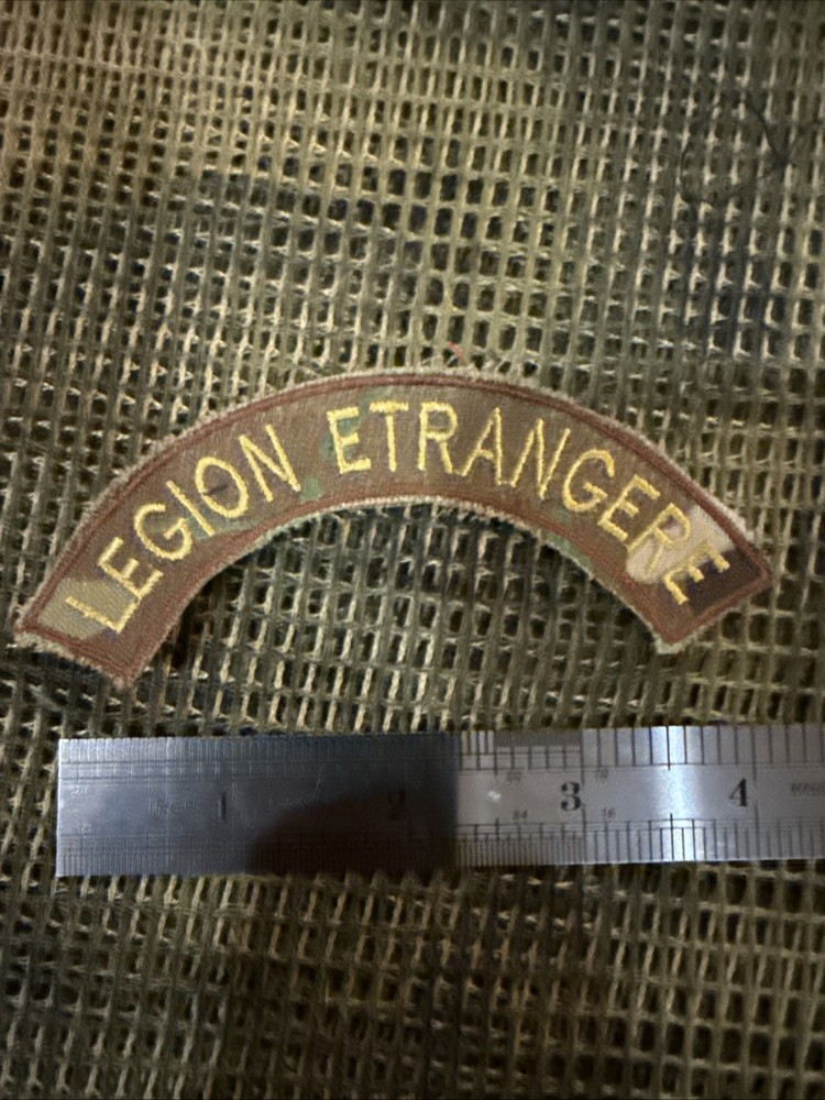 French Foreign Legion Pocket Patch Commandos Afgan War -camo