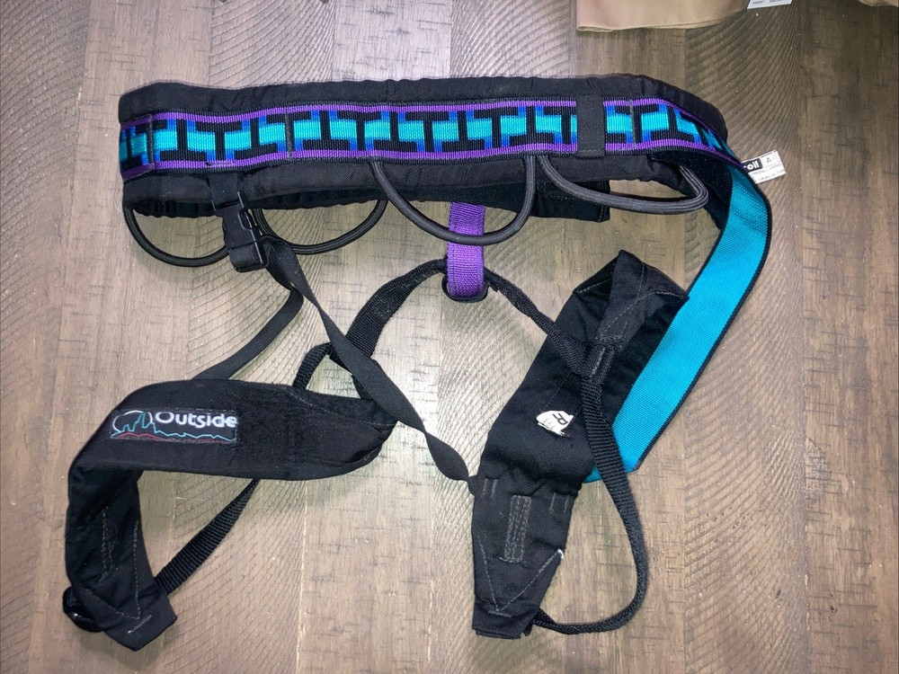 Vintage Troll Free fall Outside climbing harness