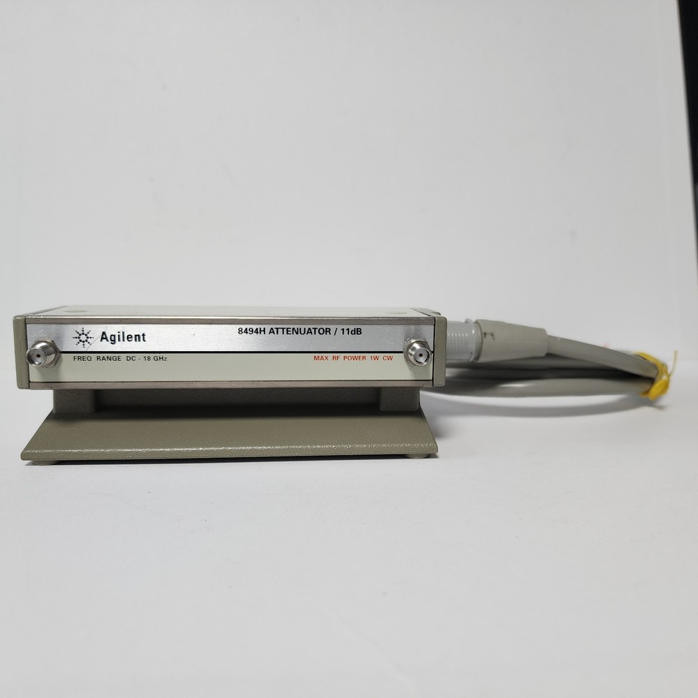Agilent 8494H Attenuator Opt.002 with cable