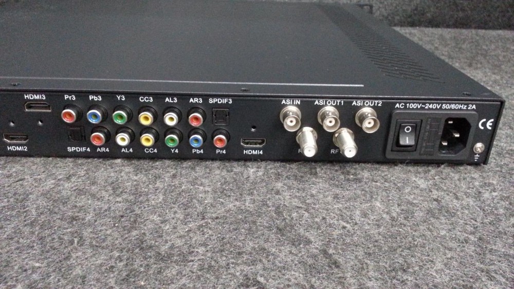 THOR BROADCAST H-4ADHD-QAM-IP-LL Thor 4 HDMI/YPbPr HD Encoder-RF Modular