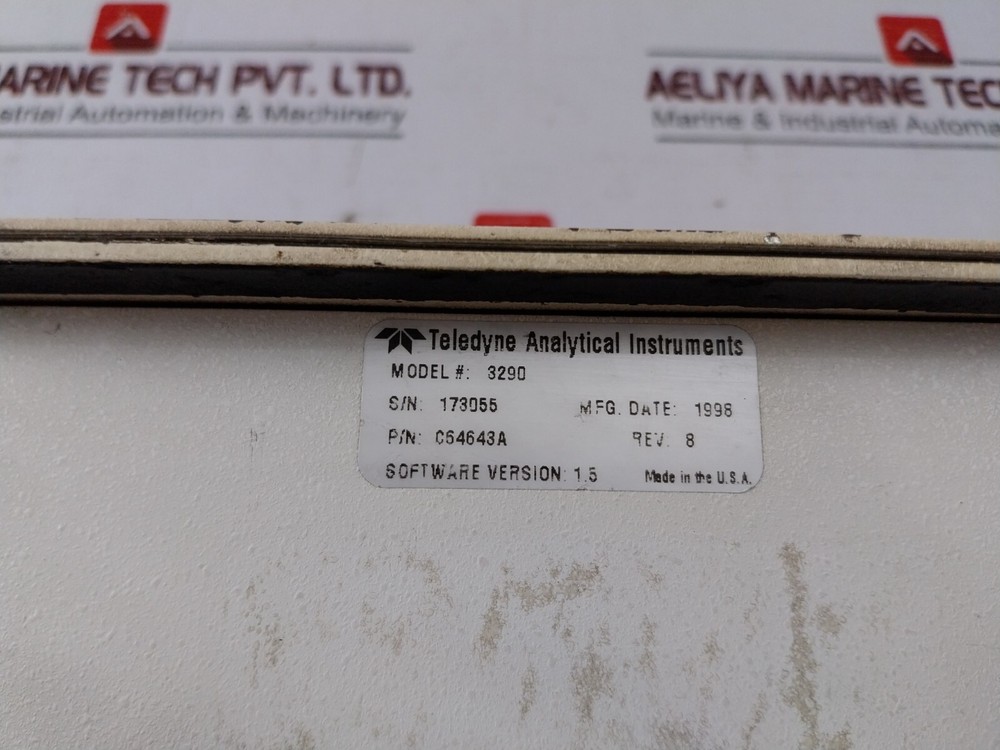 Teledyne 3290 Percent Oxygen Analyzer C64643A