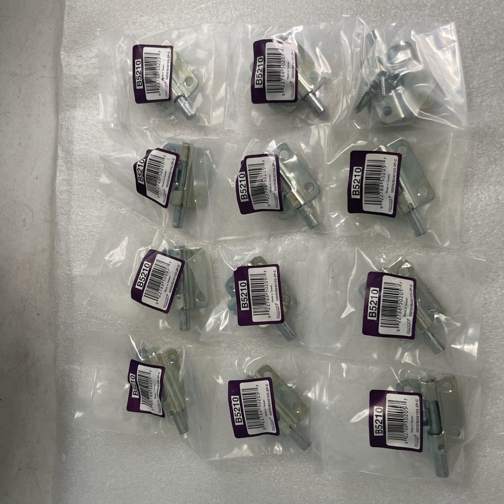 Brainerd 2 1/2” Zinc Barrel Bolt Latches Lot Of 12