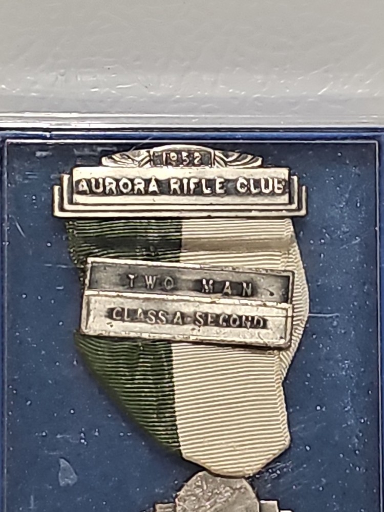 1950s 2nd Place Shooting Medal