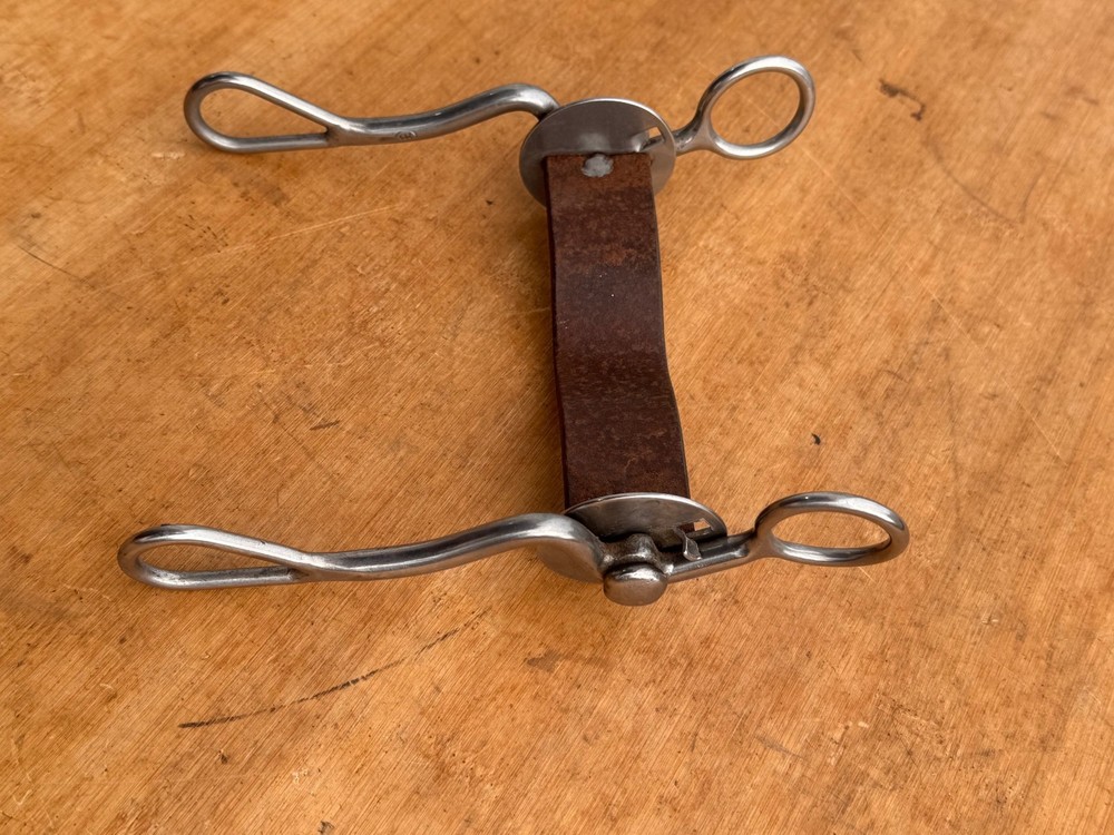 REINSMAN #657 Rutledge Roping Roper Bit ~ 5" Mouth