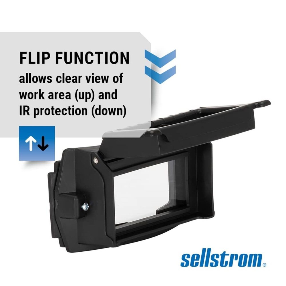 Helmet Flip Front Adapter - Auto Darkening Filter Compatible