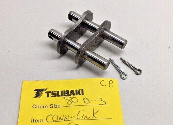 Tsubaki 80D3CL Connecting Link # 80 RS80-D-3