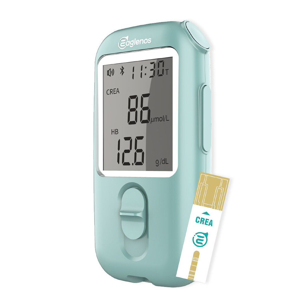 Multifunctional Blood Creatinine Meter with 25 Test Strips for Home Testing Use