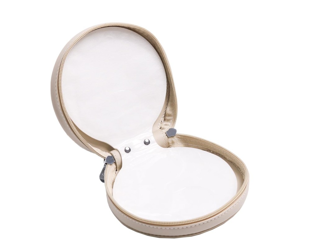 Hard Protective Travel Case for CD 20-Capacity CD/DVD PU Leather Disc Organizer