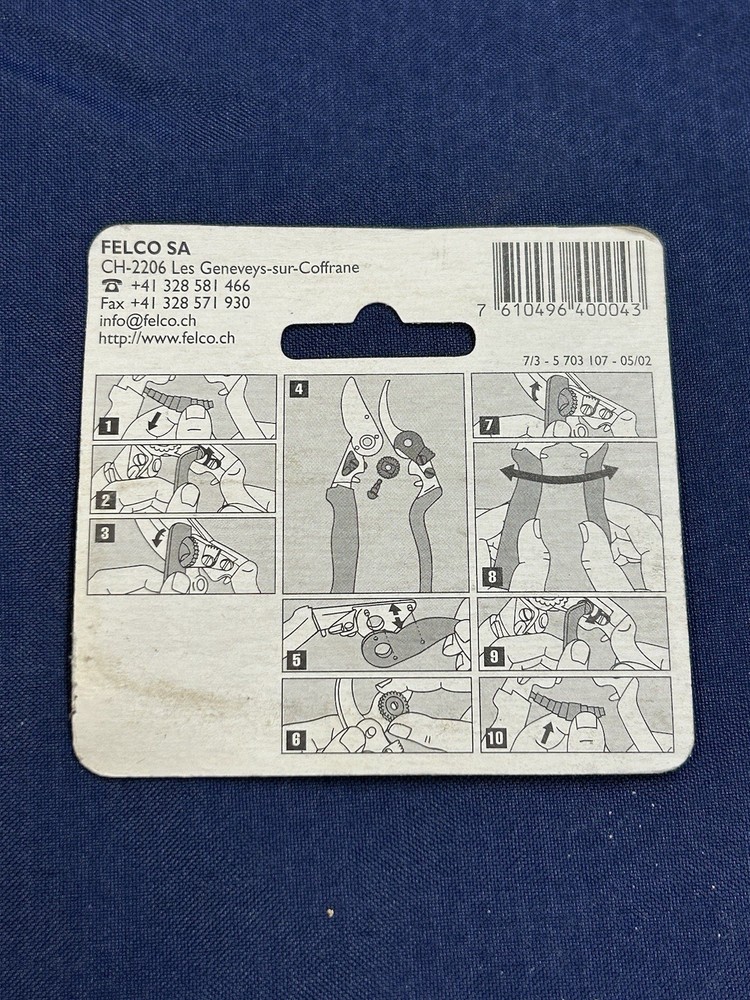 Felco Part # 7/3 Replacement Blade