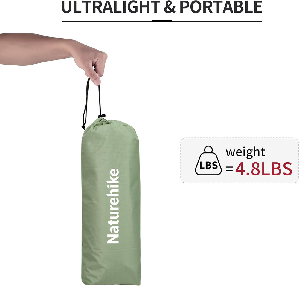 Greenwild Camping Cot, Ultralight Folding Backpacking Cot, 60-Second Easy Set-Up