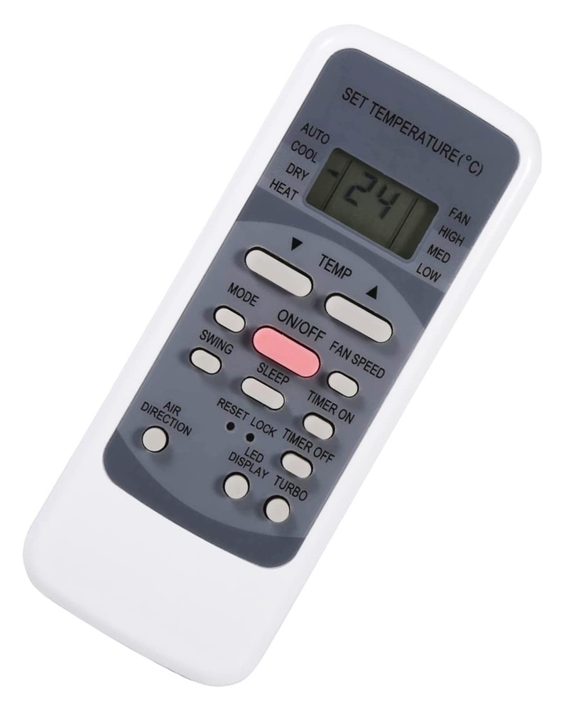 Universal Remote Control Replacement for Midea Air Conditioner (Type: R51M/E)