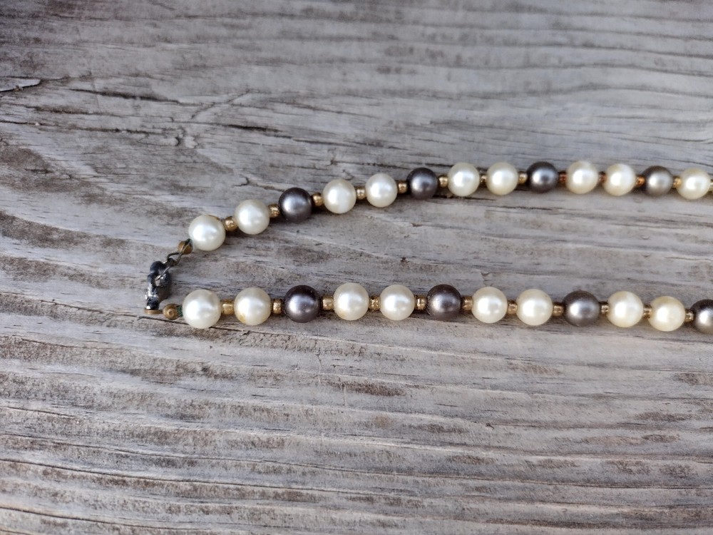 Vintage glass necklace