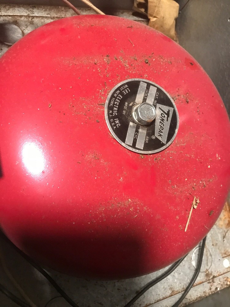 LEE ELECTRIC Red UnderDome 8” Bell TonePak