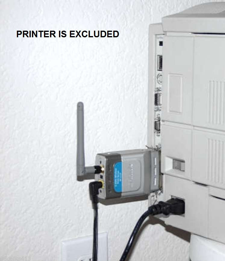 D-Link DP-311P Wireless Print Server (1 Centronics​) (11 Mbps) Complete In Box