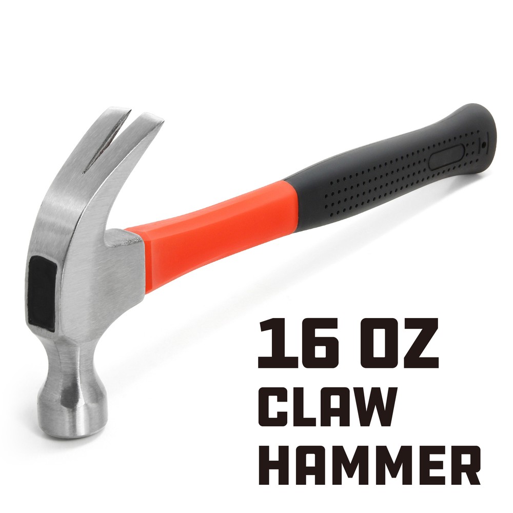 Powerbuilt 16 Ounce Claw Hammer - 640948