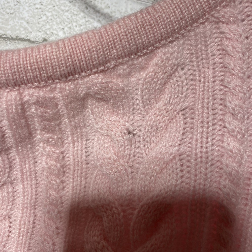 St John Sport Sweater Size Medium Pink Soft Knit