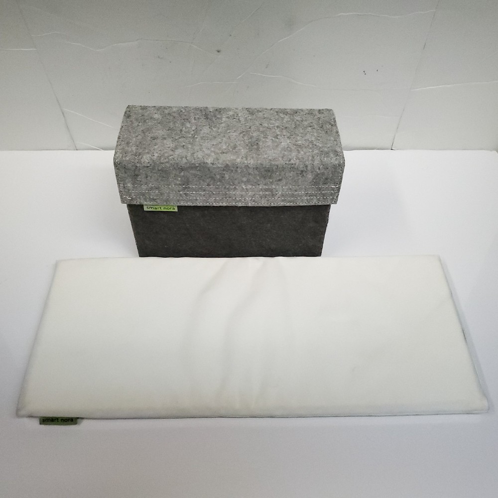 SMART NORA The Contactless Snore Solution with Pillow Sleeve