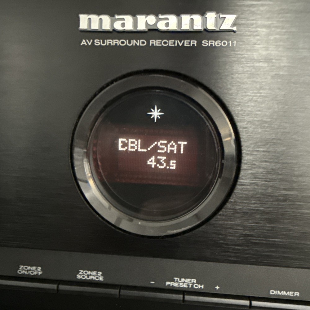AS/IS Marantz SR 6011 Receiver READ DESCRIPTION