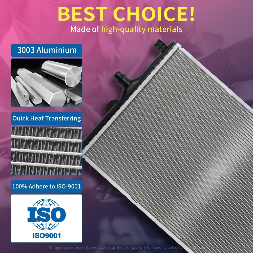 Radiator | Compatible with 83-77 BMW 320i