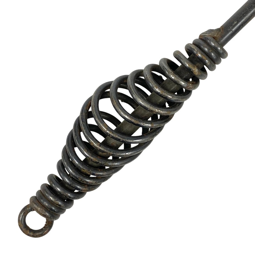Vintage Welding Chisel Chipping Hammer Tool with Spring Coil Handle, 10 in