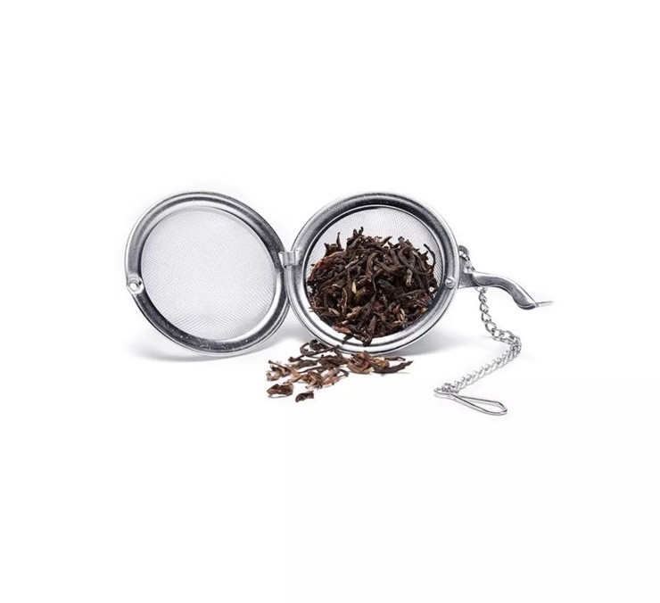 2 PK - Stainless Herb Infuser Ball -(Extra Fine Mesh) Secure Locking