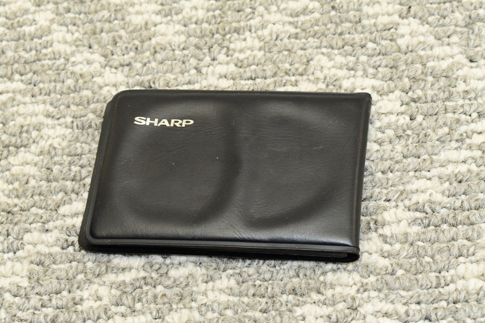 Vintage Sharp Memo Master 100 Electronic Organizer Model EL-6061H Pocket Size