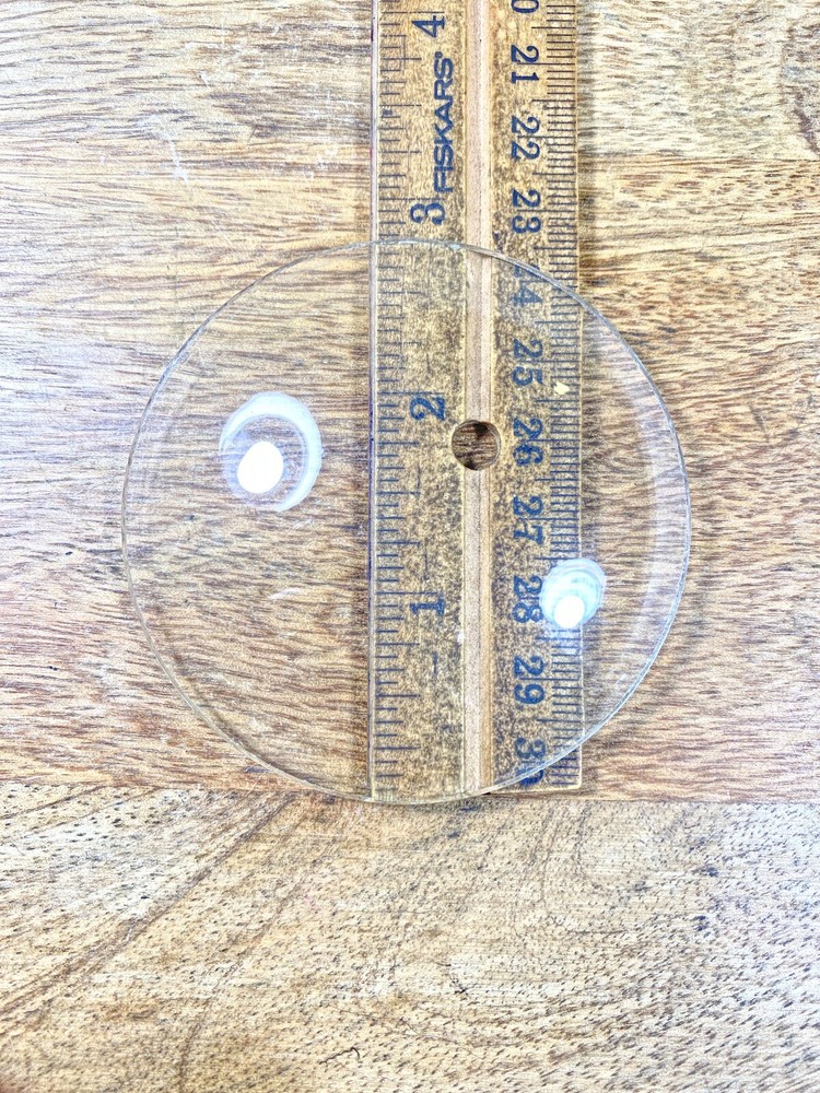 2.79 Inch Diameter Convex Clock Glass (KD1824)