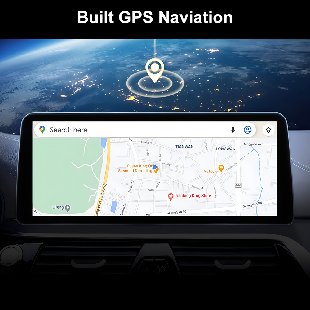 For BMW 1 Series E81 E87 E88 Sat Navi Car GPS Stereo Android Navigation CarPlay