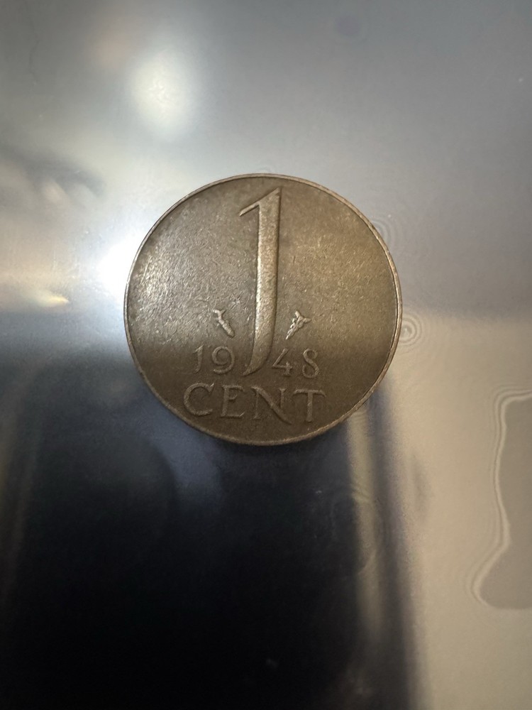 1948 Netherland 1 CENT SKU:4