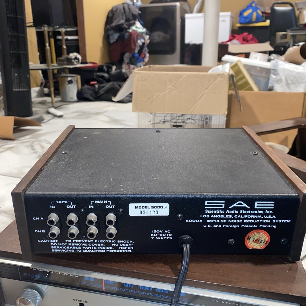 Vintage SAE 5000A Impulse Noise Reduction System Rare