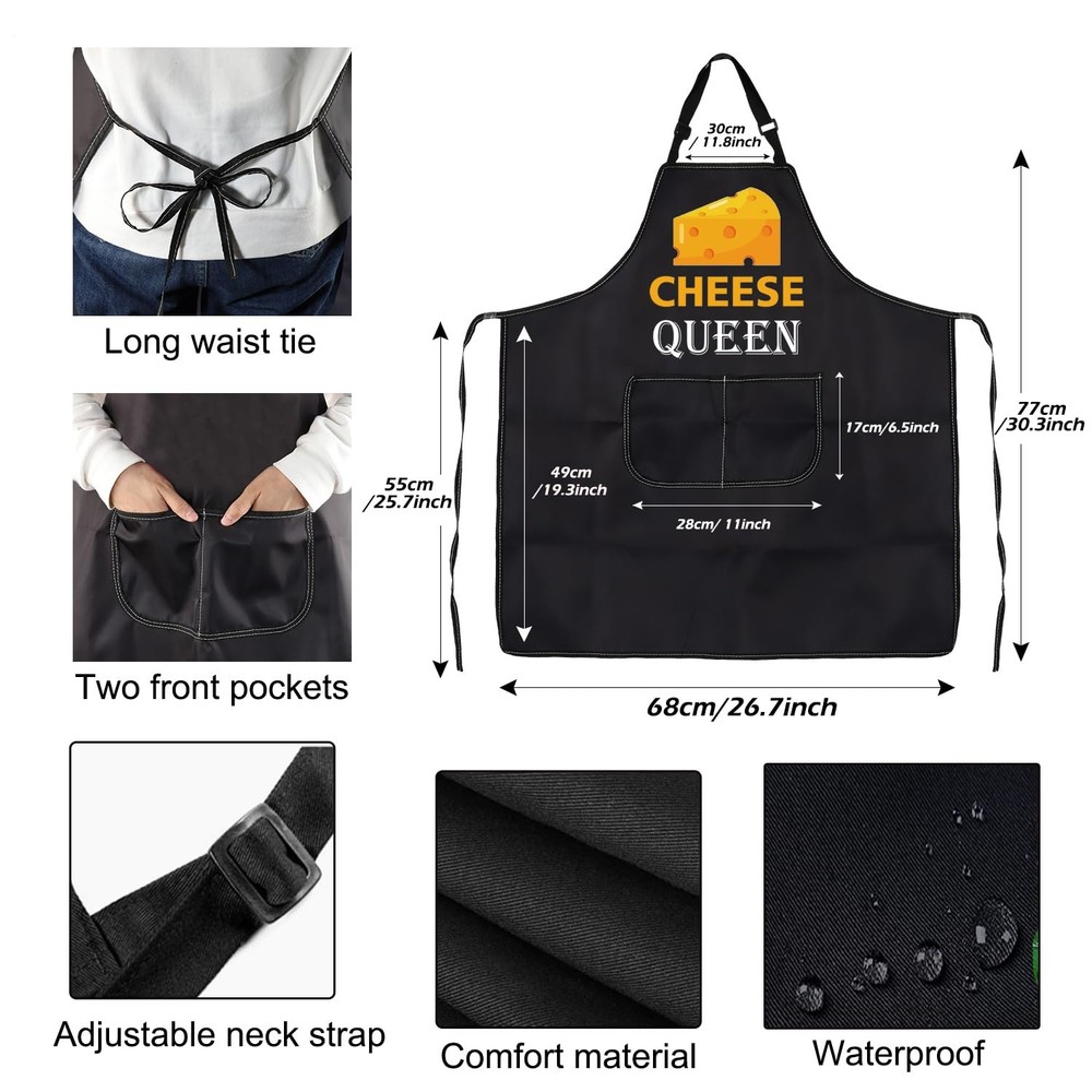 Cheese Apron - Waterproof Adjustable Large No specific measurements provided ...